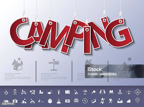 Tidying Rope Infograph Design Abstract Infographic Front On The Ropevector Illustratio Stock ...
