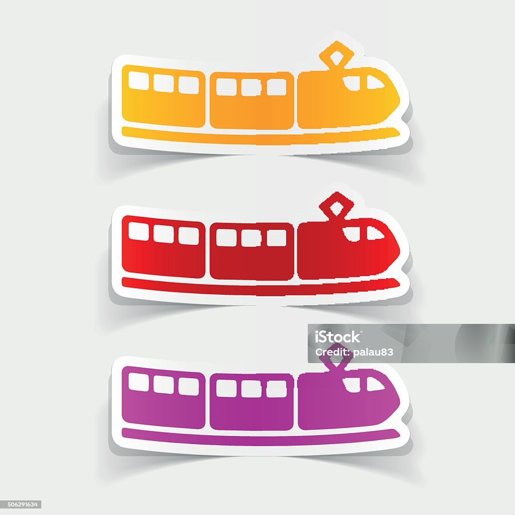 Train Element Design Realistic Design Element Train Stock Illustration - Download Image Now ...