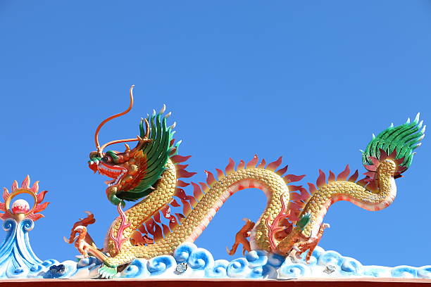 istock China dragon art color 506292578