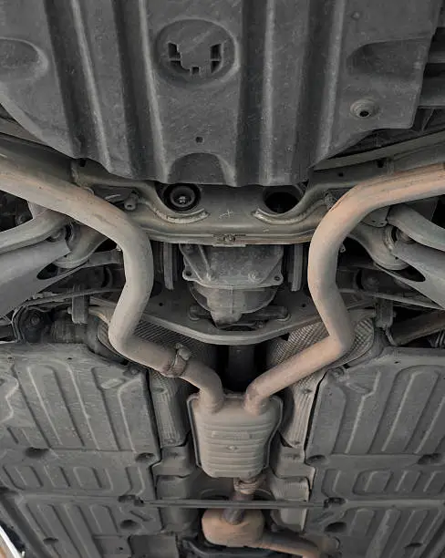 Photo of Car exhaust system.