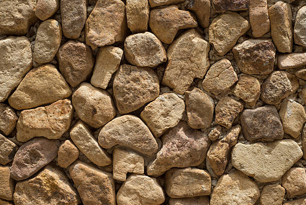 istock Old stone wall of ancient castle. 506296228