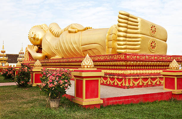 istock Buddha statue,Vientiane, Laos. 506296306
