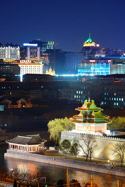 istock Forbidden City at dusk 506296938