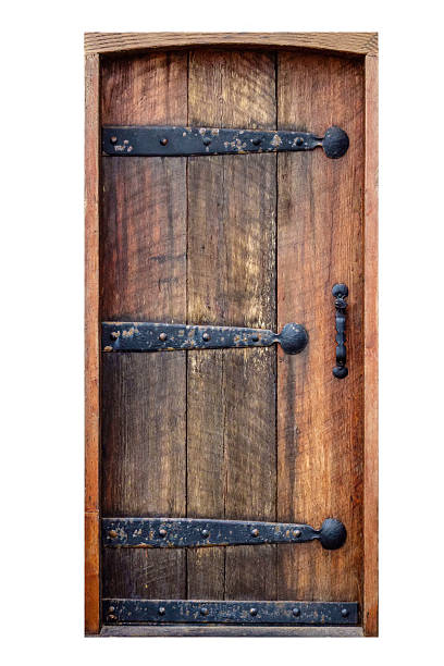Old extravagant double doors