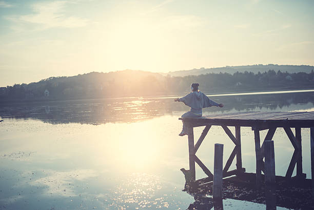 istock Relaxing by the lake 506314400