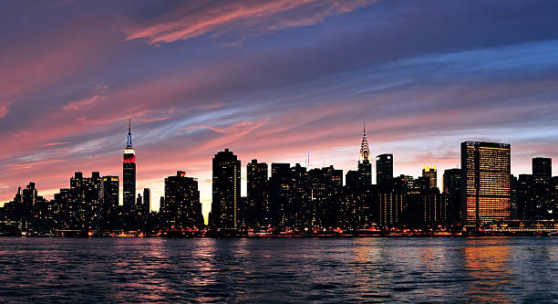 istock New York City Manhattan sunset panorama 506317668