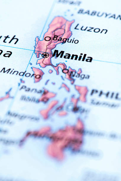 istock Map of Manila, Philippines 506318448
