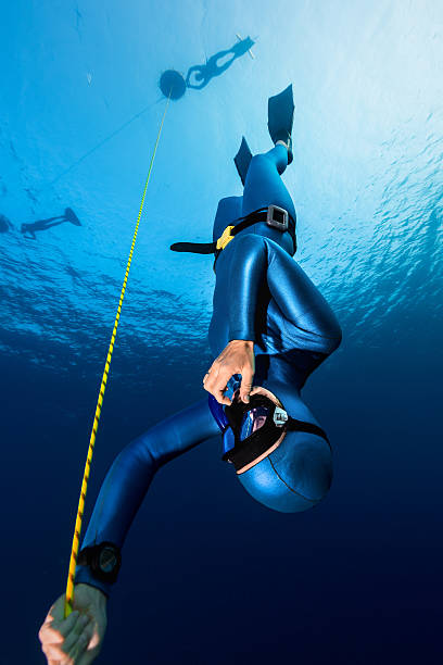 istock Freediver in the sea 506320820