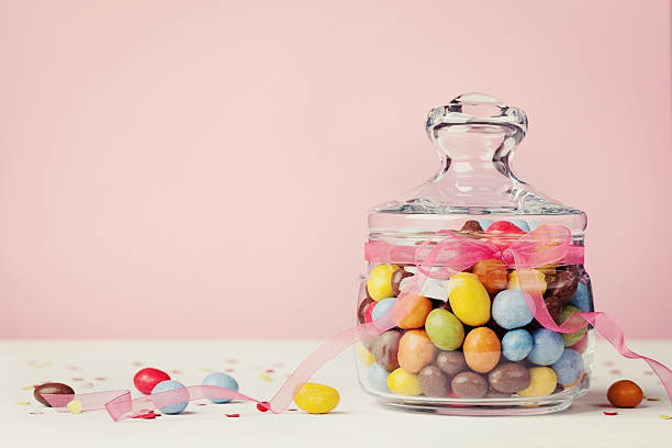 istock Colorful chocolate sweets or candy as holiday gift or present 506320886