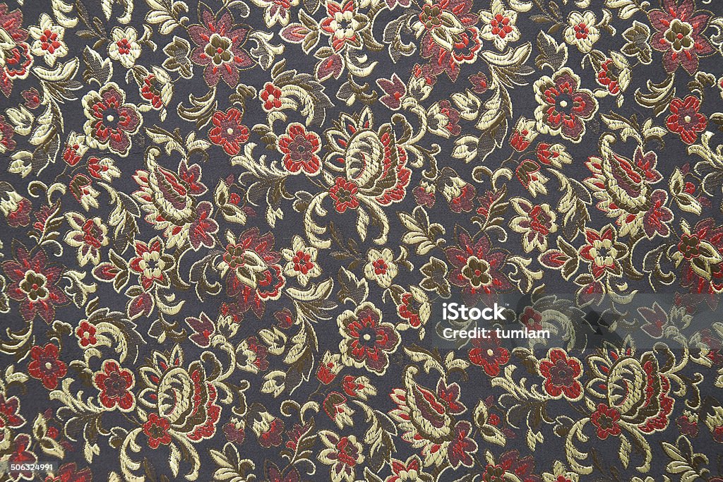 Seamless Floral background Fabric with Floral Pattern Background Silk Stock Photo