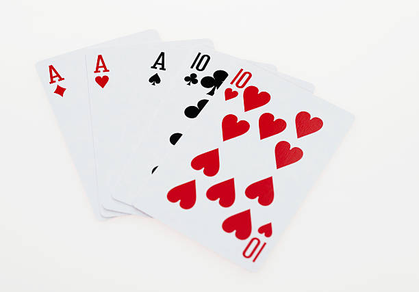 istock Poker full house closeup 506327026
