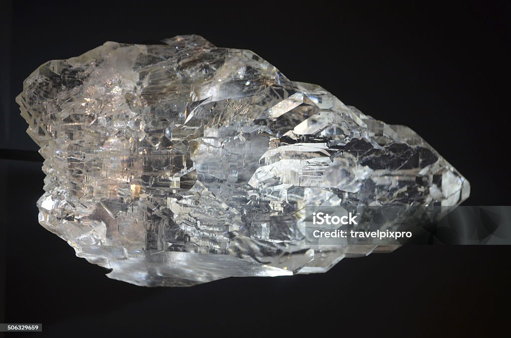 Blanco Macro Topaz Crystal - Foto de stock de Topacio libre de derechos