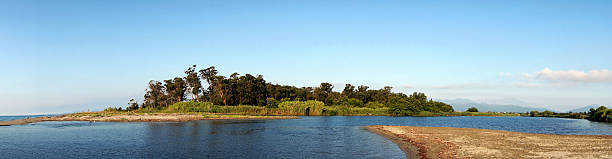 istock Corsica coast and  Tavignano river 506339902