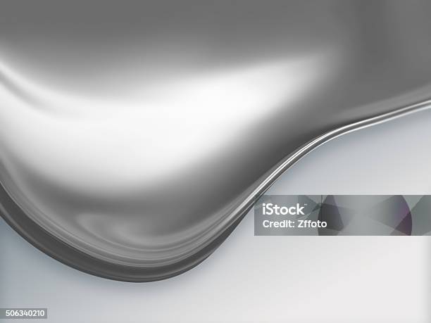 Wave Of Molten Metal Stock Photo - Download Image Now - Metal, Liquid, Backgrounds