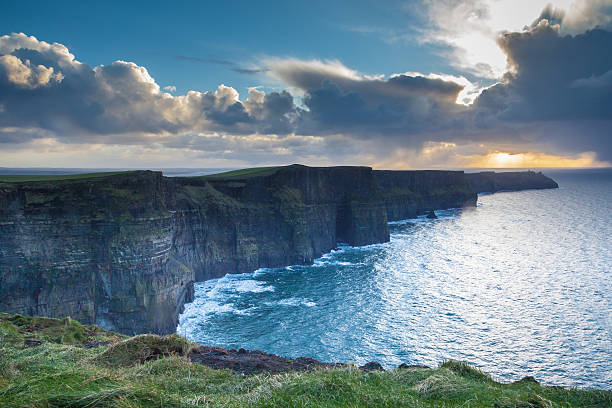 istock Stunning Cliffs Of Moher At Sunset 506343642