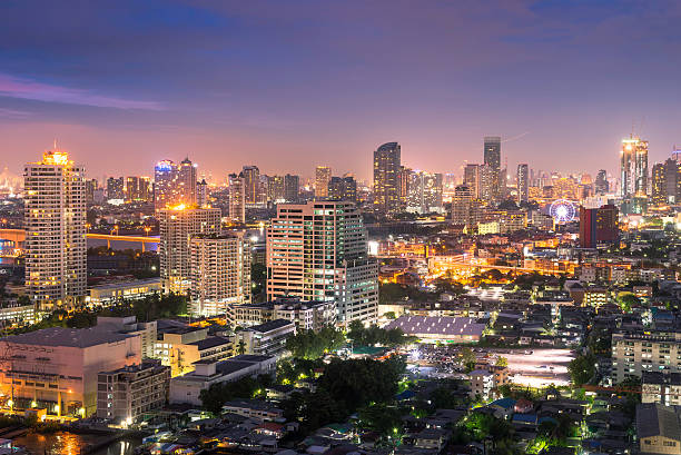 istock Bangkok city night time 506352942