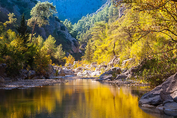 istock Lake in Harmony Canyon, Turkey 506358783