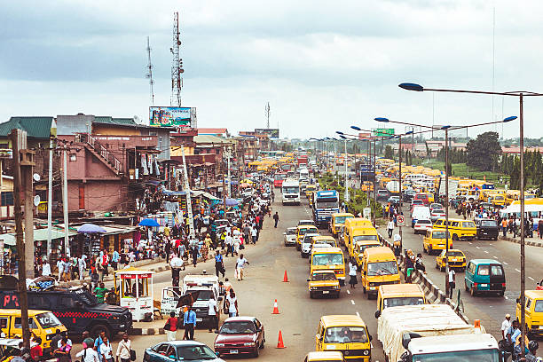 istock Busy African city. 506361747