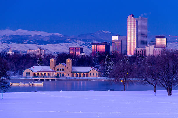 istock Denver Colorado Skyline in Snow Feb 2013 506362095