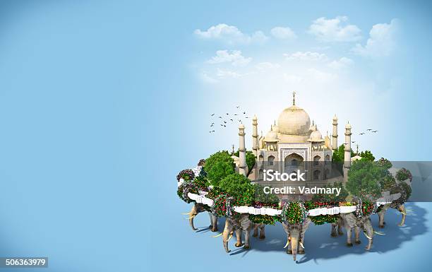 Traveling Stock Photo - Download Image Now - Map, India, Arch - Architectural Feature