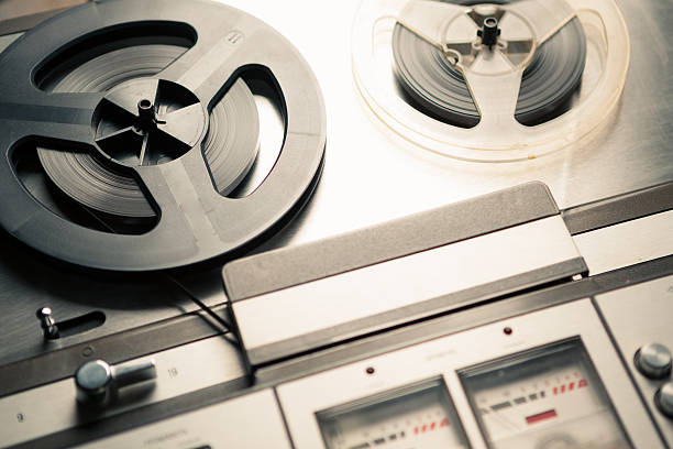 istock reel to reel tape player and recorder 506364441