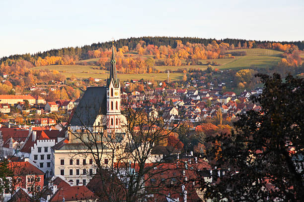 istock Beautiful view of Cesky Krumlov town 506364829