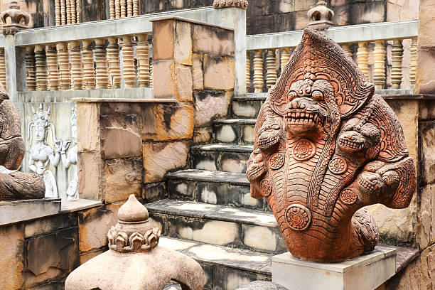 istock Sand stone castle at Chiang Rai province, Thailand 506365341