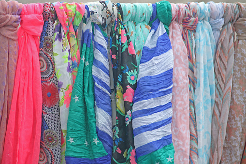 colorful cloths
