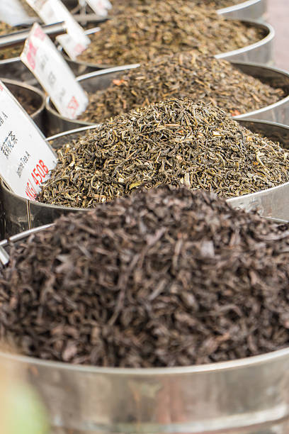 istock pile of dry tea in tin 506393012