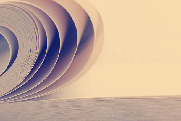 istock Macro view of book pages. Toned image. Copy space for 506394640