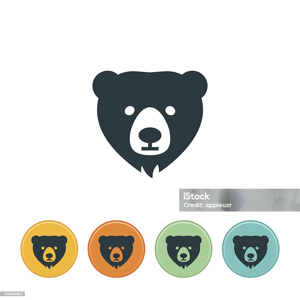 Icône "ours - clipart vectoriel de Ours libre de droits