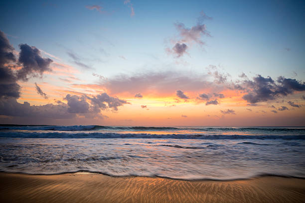istock Colorful sunset at the beach 506398669