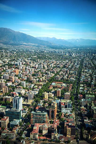 istock Panoramic view of Santiago 506399076