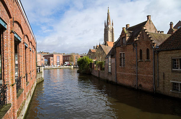 istock Canal in Bruges, Belgium. 506399251