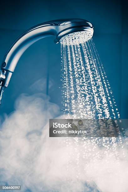 Contrast Shower Stock Photo - Download Image Now - Shower, Steam, Heat - Temperature