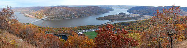 istock Bear Mountain Autumn panorama aerial view 506402460