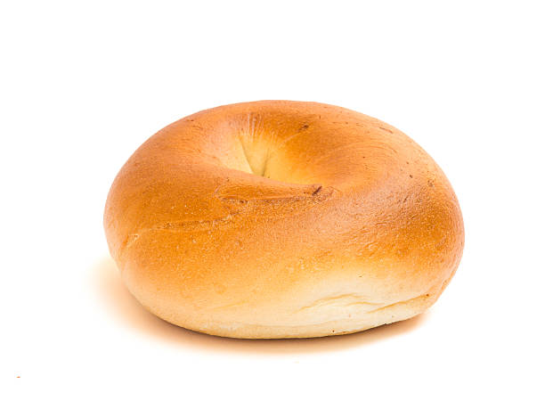 istock Bagel isolated on white background 506402695