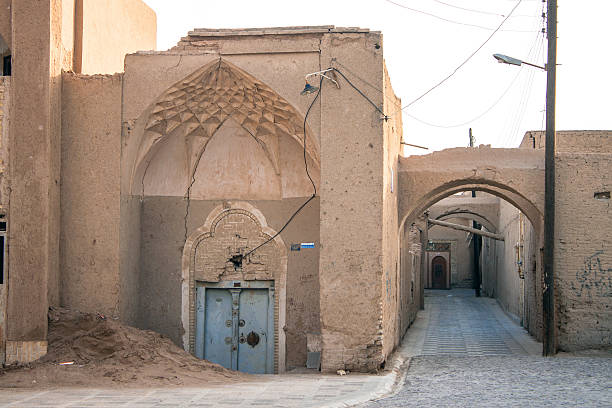 istock Typical narrow alley in Yazd 506428467
