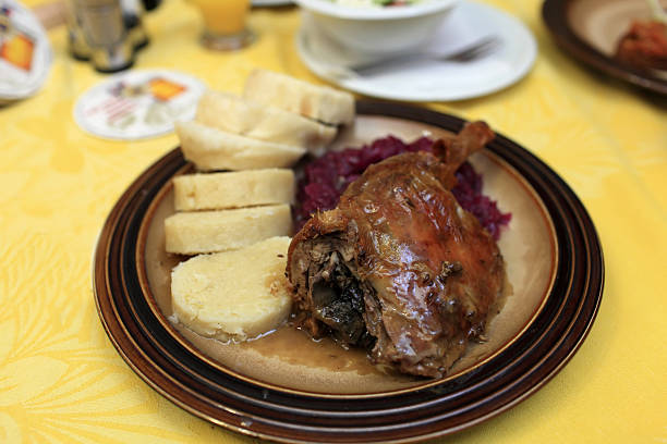 Roast duck with honey
