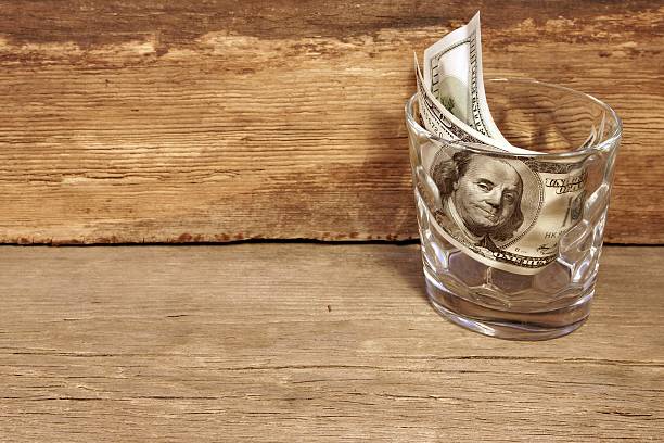 istock USA Dollars in Glass 506429959
