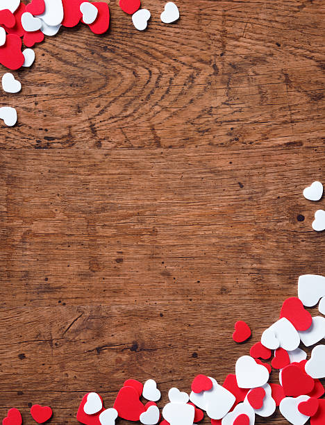 istock Valentines Day background with heap of small hearts 506431412