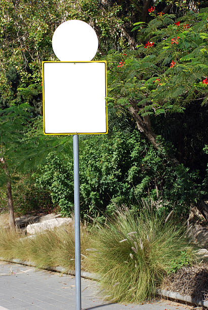 istock Blank sign with a copy space area 506431534