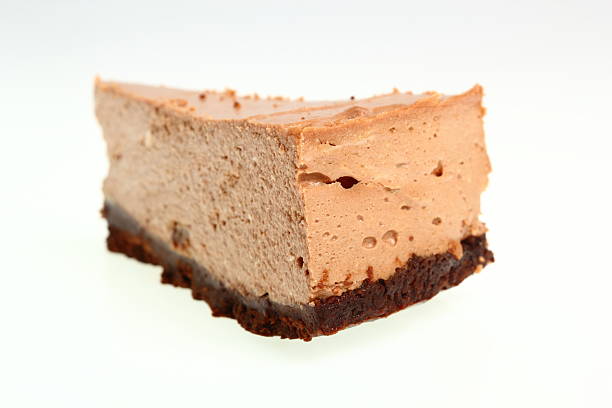 istock Chocolate cheesecake with raisins (curd pudding) 506431631
