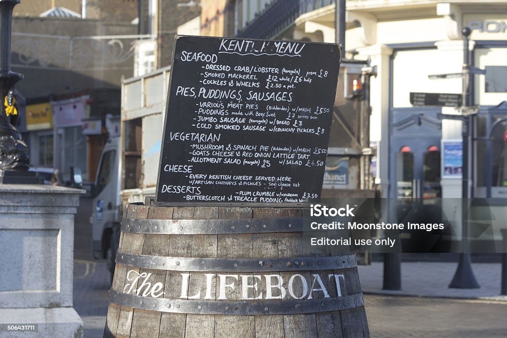 O Barco Salva-vidas de Margate, Inglaterra - Royalty-free Ao Ar Livre Foto de stock