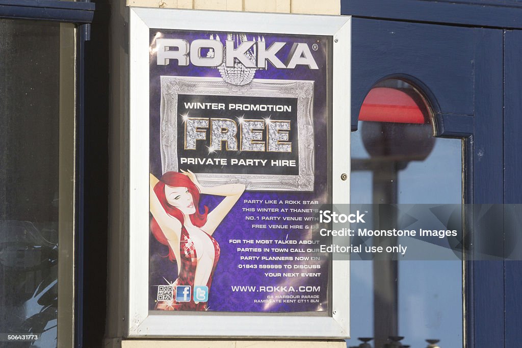Rokka em Margate, Inglaterra - Foto de stock de Bar royalty-free