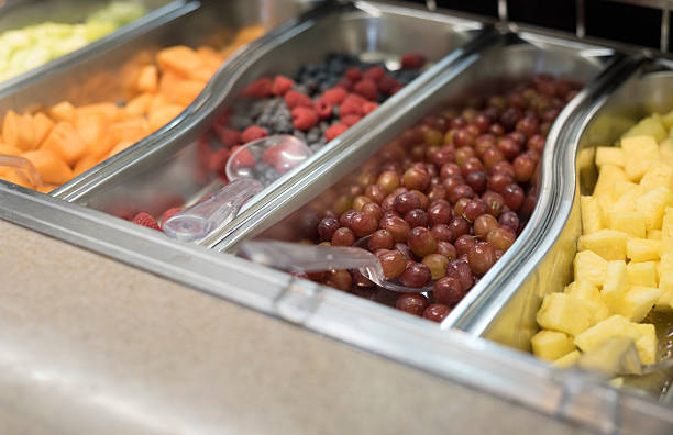 istock pick and mix fruit bar with various choices 506433410