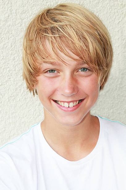 Smile Boy Stock Photo - Download Image Now - Blond Hair, Boys, Teenage Boys  - iStock