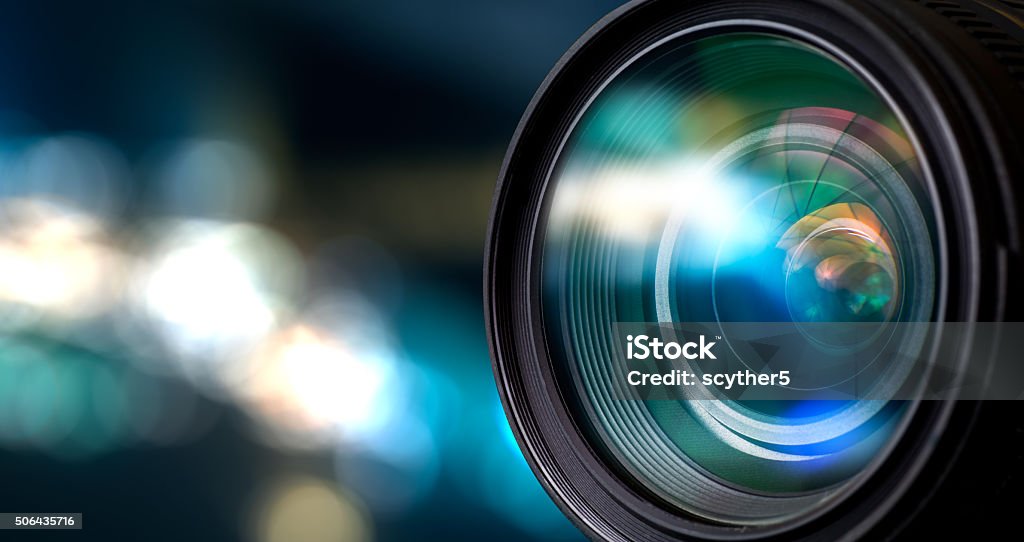 Kamera Objektiv - Lizenzfrei Kamera Stock-Foto