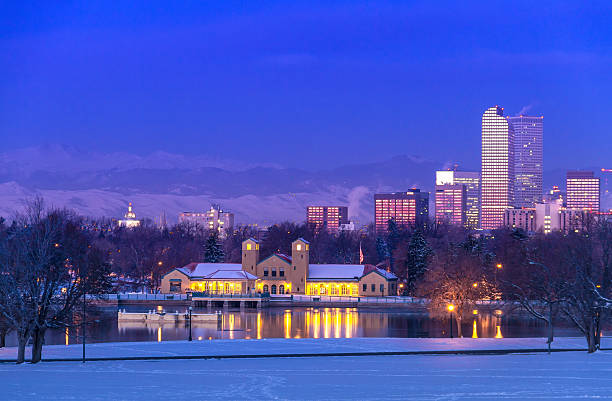 istock Denver Colorado Skyline in Snow Feb 2013 506435745