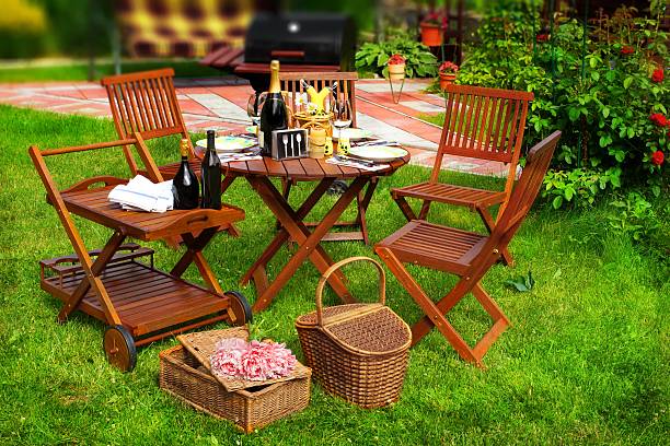 istock Summer Party or Picnic Scene 506435795